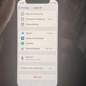 This is a iPhone 12 mini it works perfectly fine it just has cracks on the back